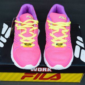 Fila Women's Memory Pacesetter Slip-Resistant Jogger Sneaker